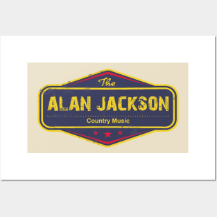 Alan Jackson Posters and Art